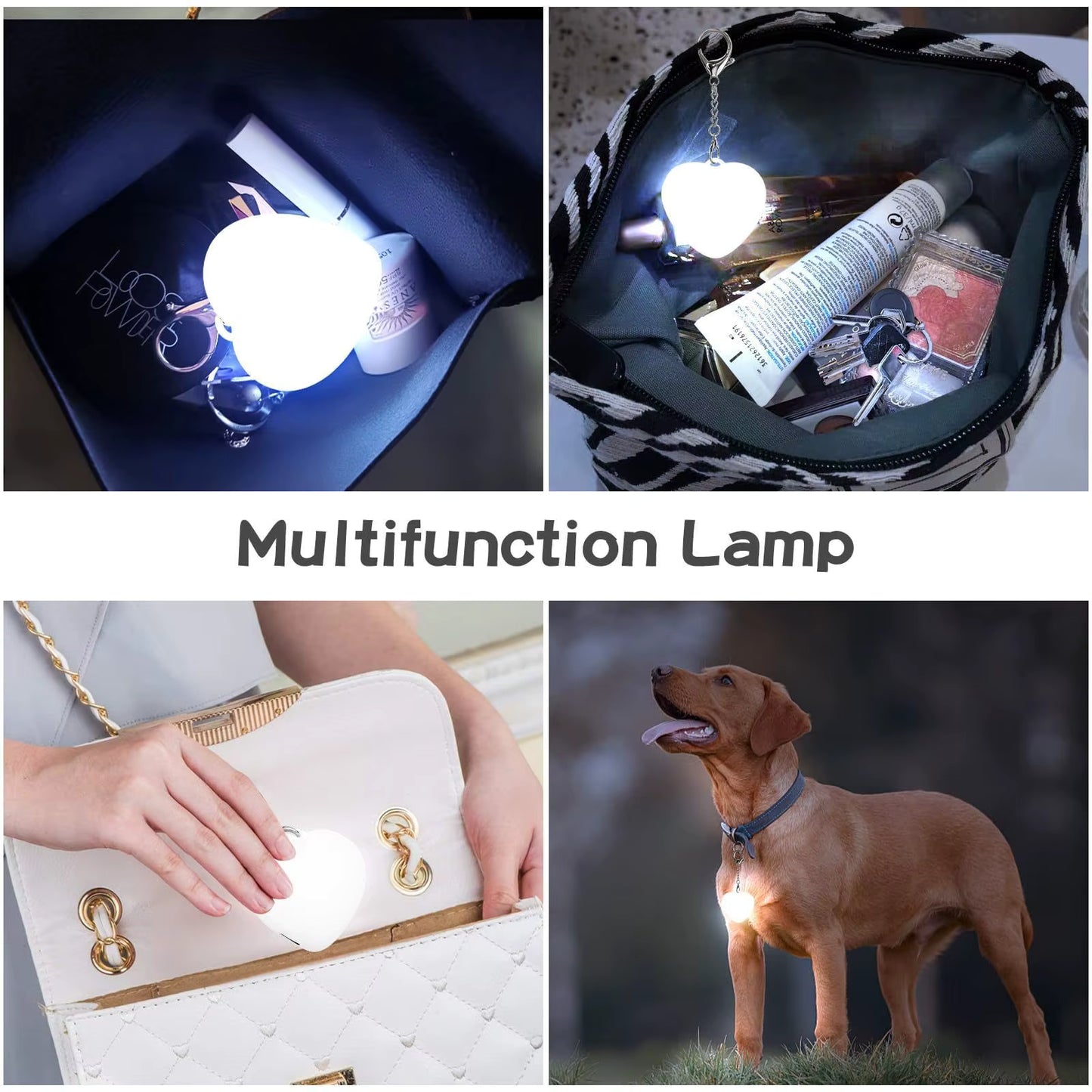 Portable LED Purse Light with Touch Sensor – Stylish Handbag Lamp, Perfect Gift for Women, Family & Friends, Ideal for Everyday Use