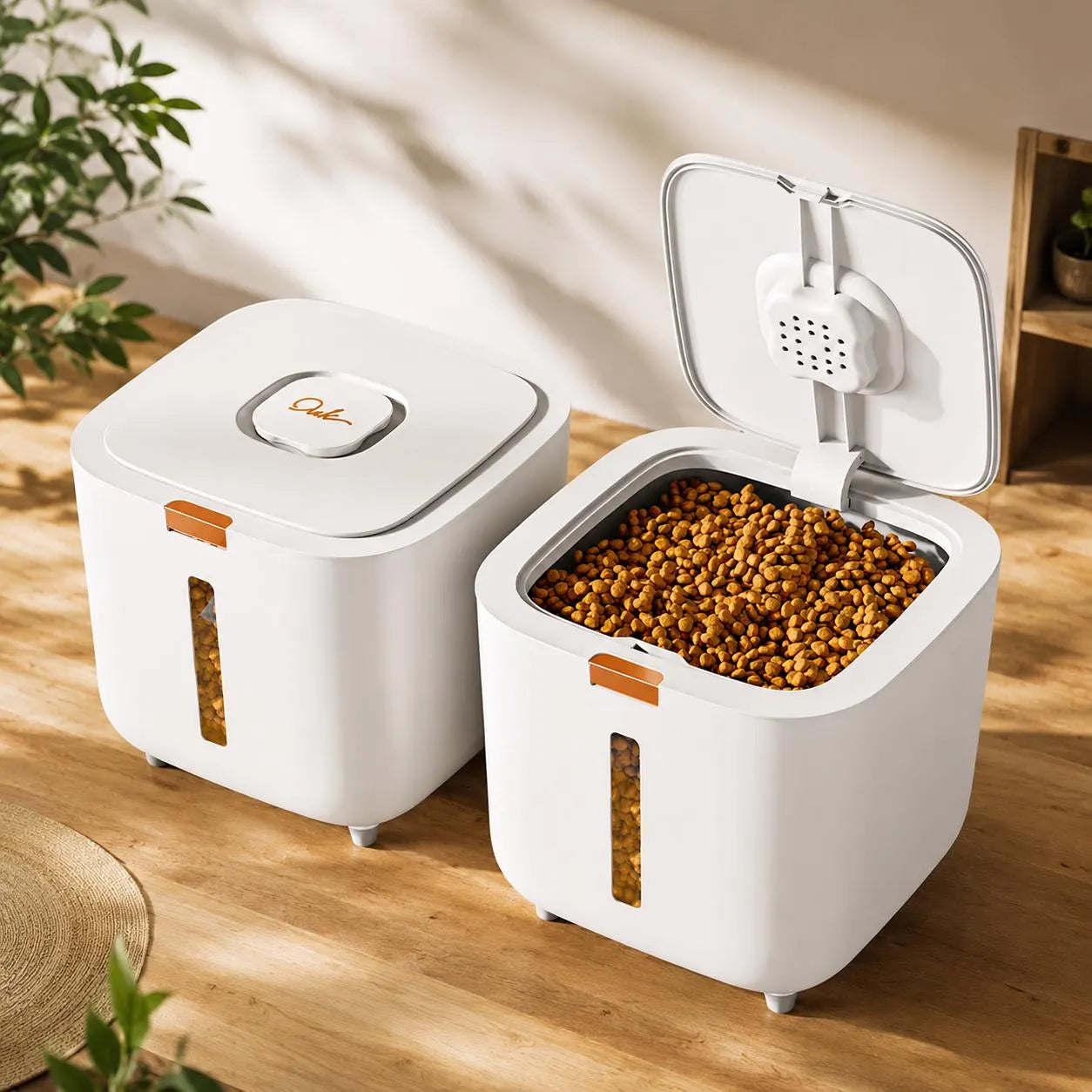 Premium Multi-Purpose Food Storage Bin – Airtight, Moisture-Proof & Pest-Resistant for Rice, Cereal, Flour, Pet Food and More (5/10kg)