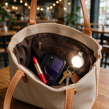 Portable LED Purse Light with Touch Sensor – Stylish Handbag Lamp, Perfect Gift for Women, Family & Friends, Ideal for Everyday Use